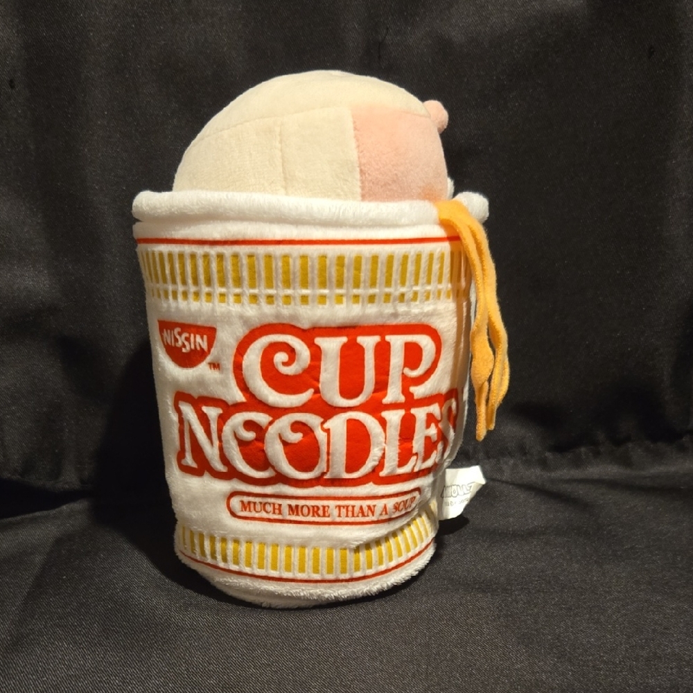 ISSI Cup Noodles Plush with Red and Yellow Accents